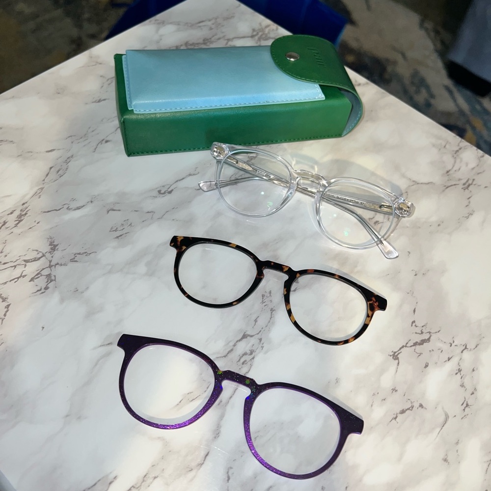 Pair Eyewear Soto Frames and Toppers